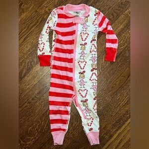 Dr. Seuss Cindy Lou Who Zip up Sleeper
